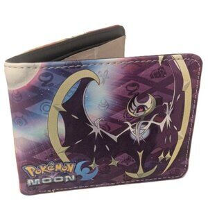 Solgaleo Lunala Pokémon Sun Moon Bifold Wallet Card Holder